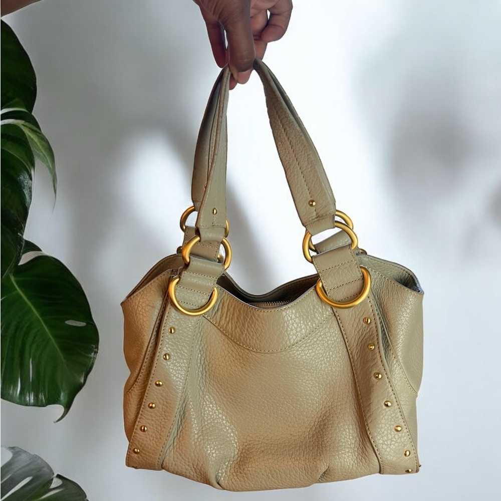 Maxx Bone Leather Open Speedy City Bag